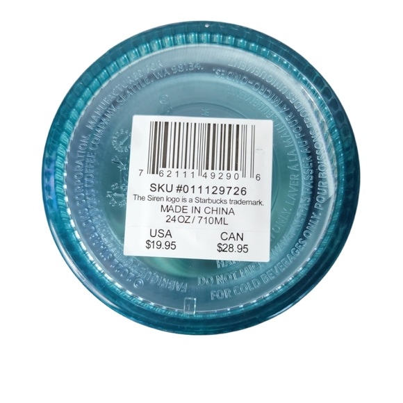 Starbucks 24 oz Mermaid Green Iridescent Tumbler - Picture 4 of 7